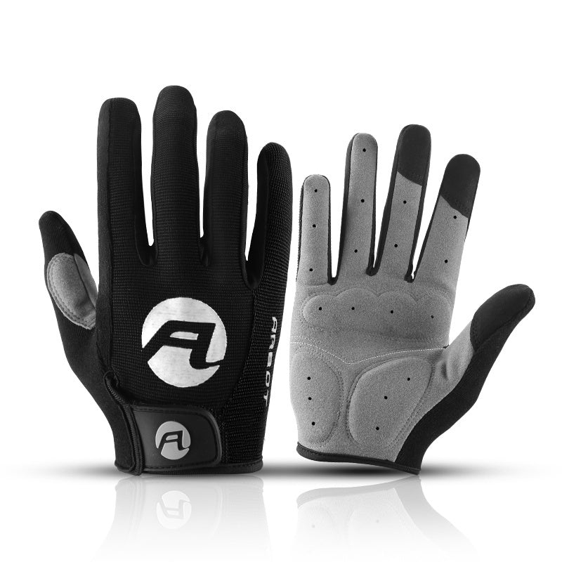 Bicycle Full Finger Cycling Bike Gloves Absorbing Sweat for Men and Women Bicycle Riding Outdoor Sports Protector