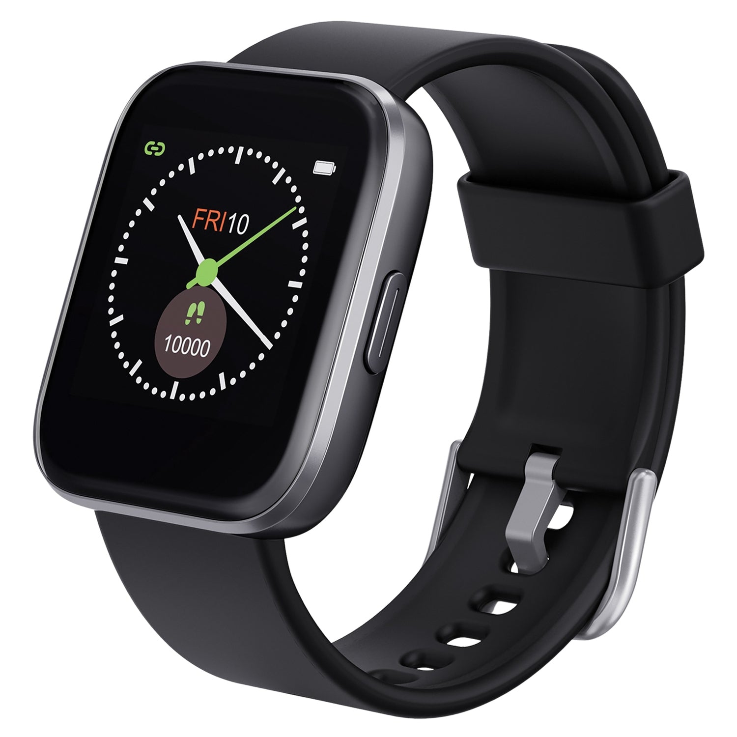 Letsfit 843785124949 IW1 Bluetooth Smart Watch (Black)