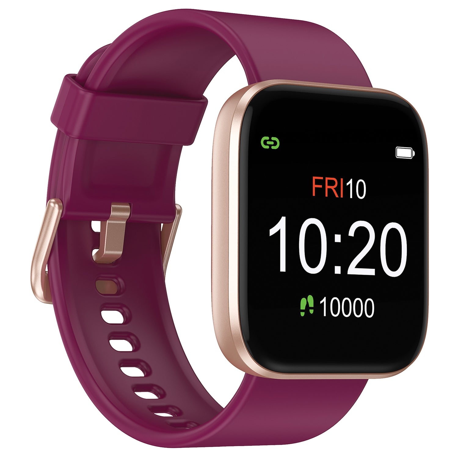 Letsfit 843785124963 IW1 Bluetooth Smart Watch (Purple/Gold)
